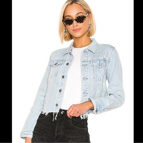GRLFRND Jackets & Blazers - Grlfrnd Denim Cara Jacket in Down To You S